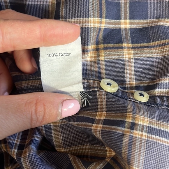 j.crew • plaid button down shirt - Picture 7 of 8